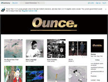 Tablet Screenshot of ounce.bandcamp.com