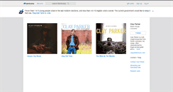 Desktop Screenshot of clayparker.bandcamp.com