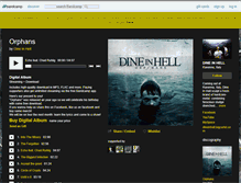 Tablet Screenshot of dineinhell.bandcamp.com