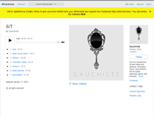 Tablet Screenshot of gauchiste.bandcamp.com