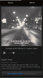 Mobile Screenshot of carbontigers.bandcamp.com