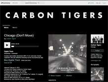 Tablet Screenshot of carbontigers.bandcamp.com