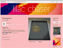 Tablet Screenshot of lilacchaser.bandcamp.com