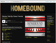 Tablet Screenshot of homeboundnewyork.bandcamp.com