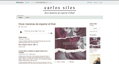 Desktop Screenshot of carlossiles.bandcamp.com