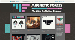 Desktop Screenshot of magneticforces.bandcamp.com