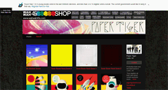 Desktop Screenshot of papertiger.bandcamp.com