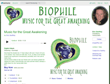 Tablet Screenshot of biophile.bandcamp.com