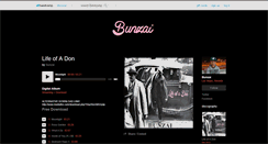 Desktop Screenshot of bunzai.bandcamp.com