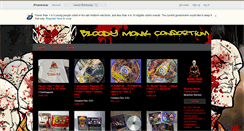 Desktop Screenshot of bloodymonkconsortium.bandcamp.com