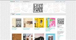 Desktop Screenshot of lostsoundtapes.bandcamp.com