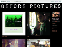 Tablet Screenshot of beforepictures.bandcamp.com