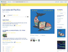 Tablet Screenshot of loszapping.bandcamp.com