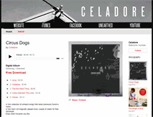 Tablet Screenshot of celadore.bandcamp.com