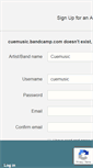 Mobile Screenshot of cuemusic.bandcamp.com