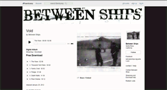 Desktop Screenshot of betweenships.bandcamp.com