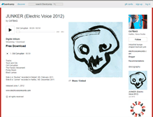 Tablet Screenshot of catbag.bandcamp.com