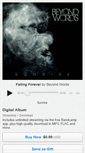 Mobile Screenshot of beyondwords.bandcamp.com