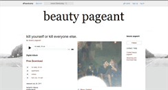 Desktop Screenshot of beautypageant.bandcamp.com