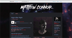 Desktop Screenshot of matthewconnor.bandcamp.com