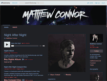 Tablet Screenshot of matthewconnor.bandcamp.com