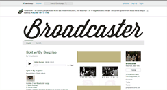 Desktop Screenshot of broadcasterny.bandcamp.com