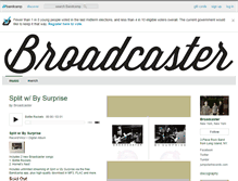 Tablet Screenshot of broadcasterny.bandcamp.com