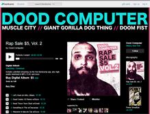 Tablet Screenshot of doodcomputer.bandcamp.com