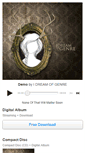 Mobile Screenshot of idreamofgenre.bandcamp.com