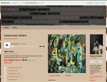 Tablet Screenshot of lowercaseletters.bandcamp.com