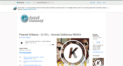 Desktop Screenshot of konradoldmoney.bandcamp.com