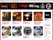 Tablet Screenshot of freakmp3.bandcamp.com