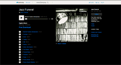 Desktop Screenshot of jazzfuneral.bandcamp.com