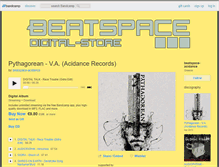Tablet Screenshot of beatspace-acidance.bandcamp.com