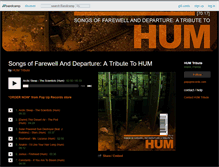 Tablet Screenshot of humtribute.bandcamp.com