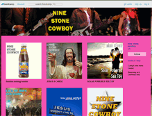 Tablet Screenshot of ninestonecowboy.bandcamp.com