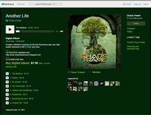 Tablet Screenshot of chaosframe.bandcamp.com