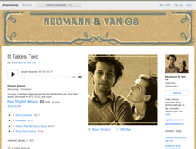 Tablet Screenshot of neumannenvanos.bandcamp.com