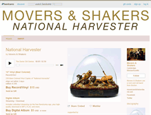 Tablet Screenshot of moversshakers.bandcamp.com