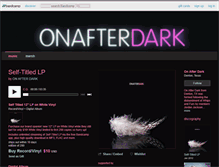 Tablet Screenshot of onafterdark.bandcamp.com