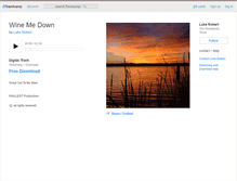 Tablet Screenshot of lukerobert.bandcamp.com