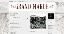 Desktop Screenshot of grandmarch.bandcamp.com