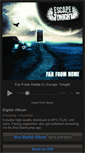 Mobile Screenshot of escapetonight.bandcamp.com