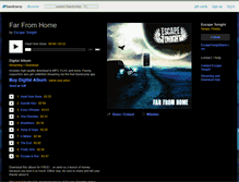 Tablet Screenshot of escapetonight.bandcamp.com