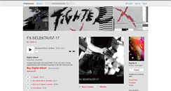 Desktop Screenshot of fighterx.bandcamp.com