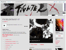 Tablet Screenshot of fighterx.bandcamp.com