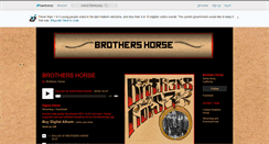 Desktop Screenshot of brothershorse.bandcamp.com