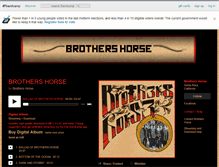 Tablet Screenshot of brothershorse.bandcamp.com