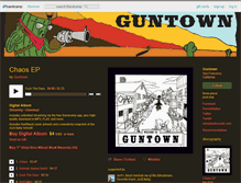 Tablet Screenshot of guntown.bandcamp.com