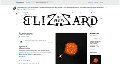 Desktop Screenshot of blizzardatsea.bandcamp.com